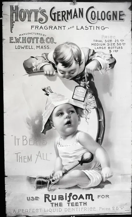 Framed Print : Illustrated Late 19Th Century Poster Ad