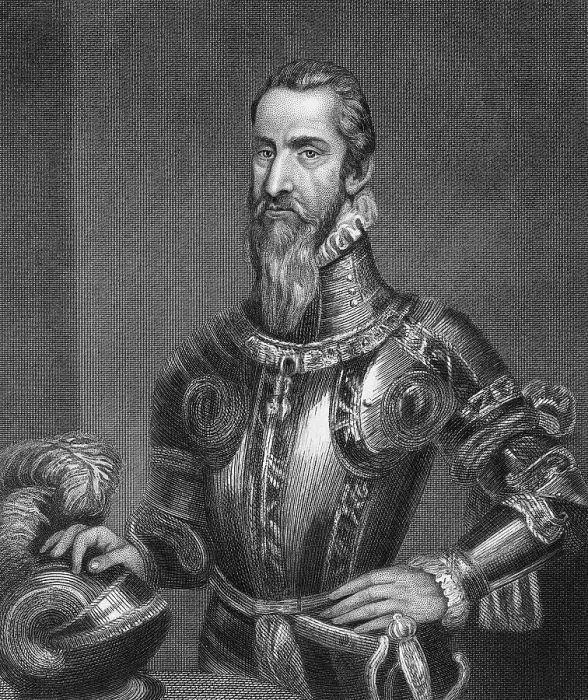 Framed Print : Illustrated Portrait of Duke Don Fernando Alvarez De Toledo Framed Print : Illustrated Portrait of Duke Don Fernando Alvarez De Toledo