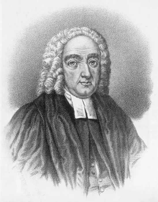 Framed Print : Illustrated Portrait of Jonathan Swift Framed Print : Illustrated Portrait of Jonathan Swift