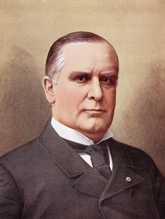 Framed Print : Illustrated Portrait Of William Mckinley Framed Print : Illustrated Portrait Of William Mckinley