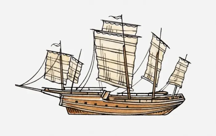 Framed Print : Illustration of 16th century galleon Framed Print : Illustration of 16th century galleon
