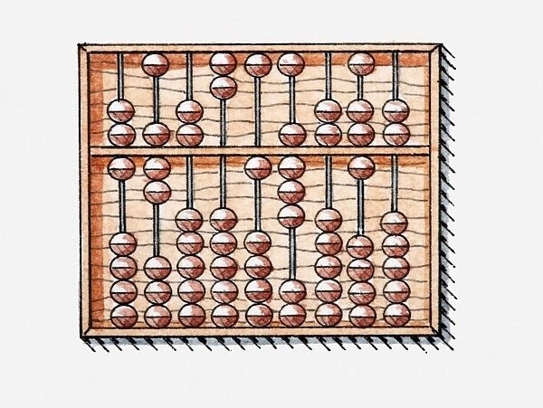 Illustration of abacus
