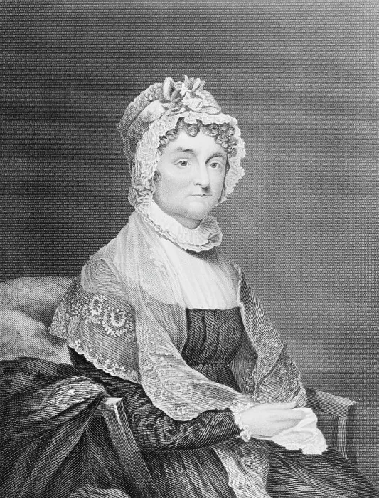 Framed Print : illustration of Abigail Smith Adams Framed Print : illustration of Abigail Smith Adams