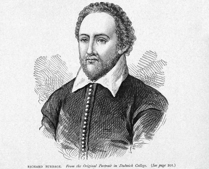 Framed Print : Illustration of Actor Richard Burbage Framed Print : Illustration of Actor Richard Burbage