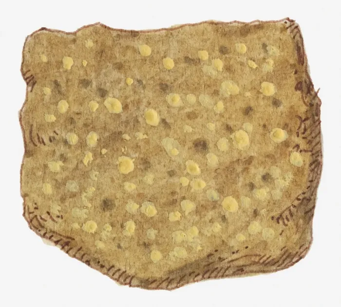 Framed Print : Illustration of andesite, a volcanic rock