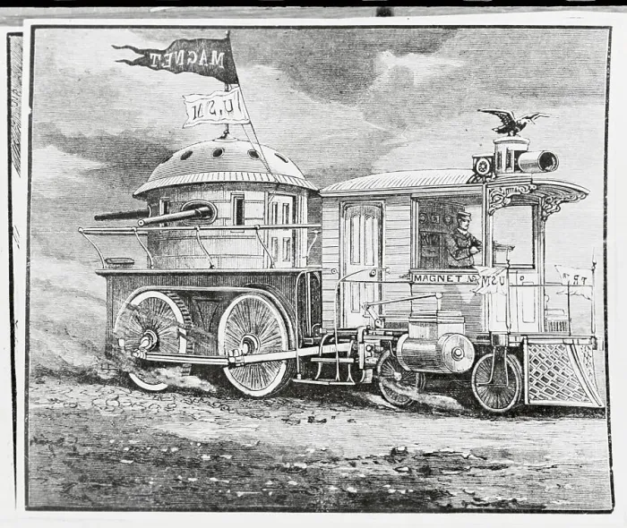 Framed Print : Illustration of Armored Car Framed Print : Illustration of Armored Car