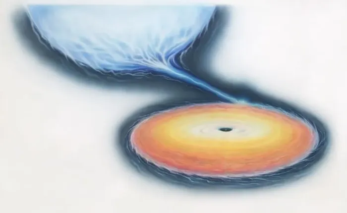 Framed Print : Illustration of black hole Framed Print : Illustration of black hole