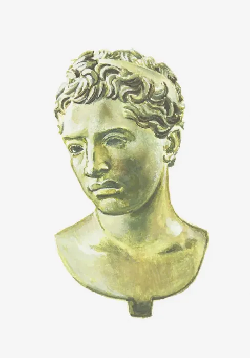 Framed Print : Illustration of bust of Mohammed V of Morocco Framed Print : Illustration of bust of Mohammed V of Morocco