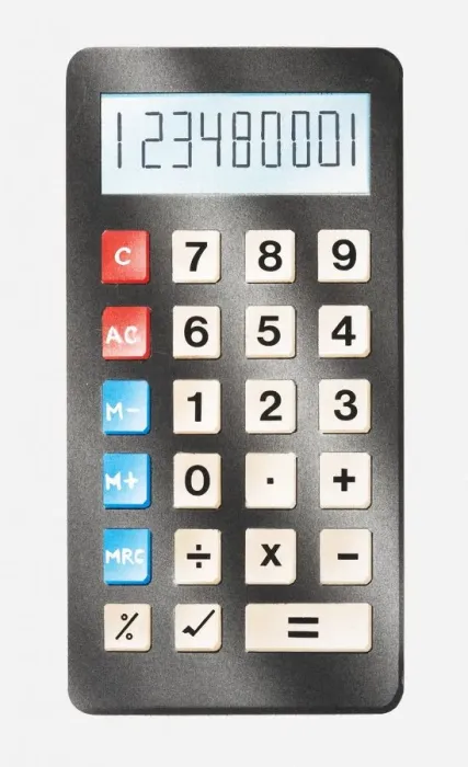 Framed Print : Illustration of a calculator Framed Print : Illustration of a calculator