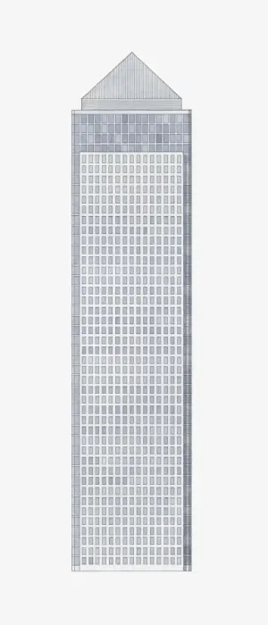 Framed Print : Illustration of Canary Wharf Tower, Isle of Dogs, London, England Framed Print : Illustration of Canary Wharf Tower, Isle of Dogs, London, England