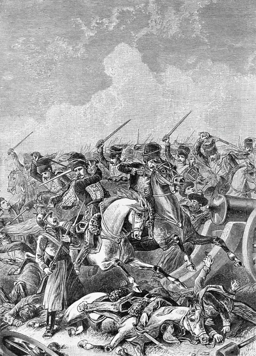 Framed Print : Illustration of the Charge of the Light Brigade Framed Print : Illustration of the Charge of the Light Brigade