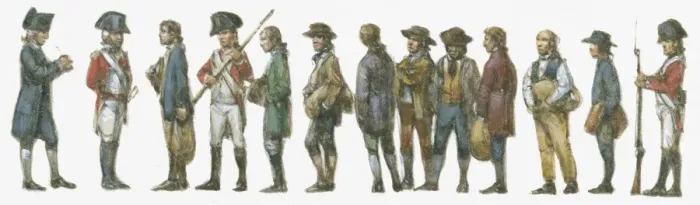 Framed Print : Illustration of convicts standing in disembarking line at Sydney Cove guarded by British army Redcoats Framed Print : Illustration of convicts standing in disembarking line at Sydney Cove guarded by British army Redcoats