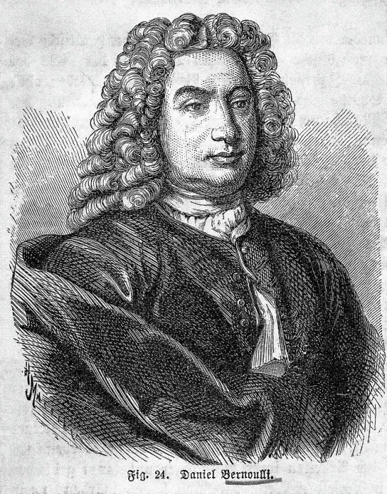 Framed Print : Illustration Of Daniel Bernoulli