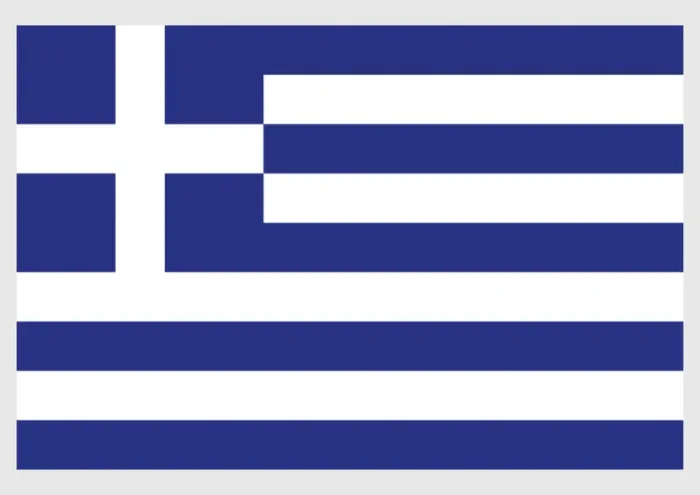 Framed Print : Illustration of flag of Greece, nine equal horizontal bands of blue and white, with white cross in blue canton near hoist Framed Print : Illustration of flag of Greece, nine equal horizontal bands of blue and white, with white cross in blue canton near hoist