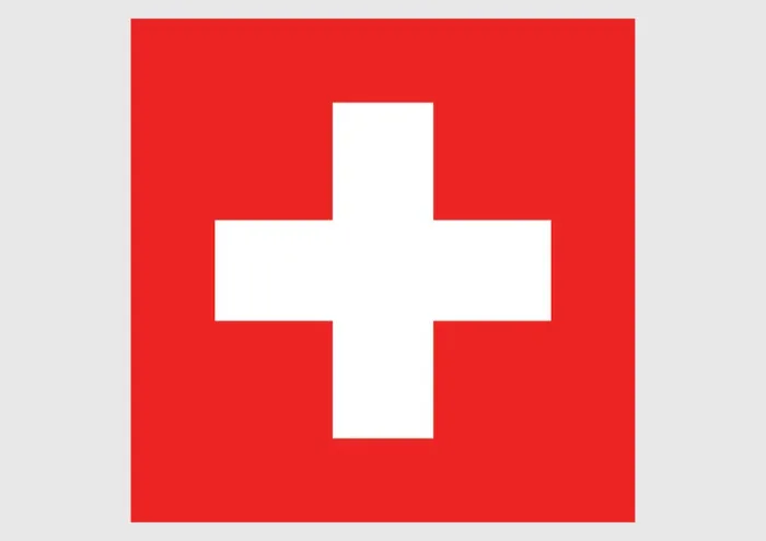 Framed Print : Illustration of flag of Switzerland, with equilateral white cross in centre of red, square field Framed Print : Illustration of flag of Switzerland, with equilateral white cross in centre of red, square field