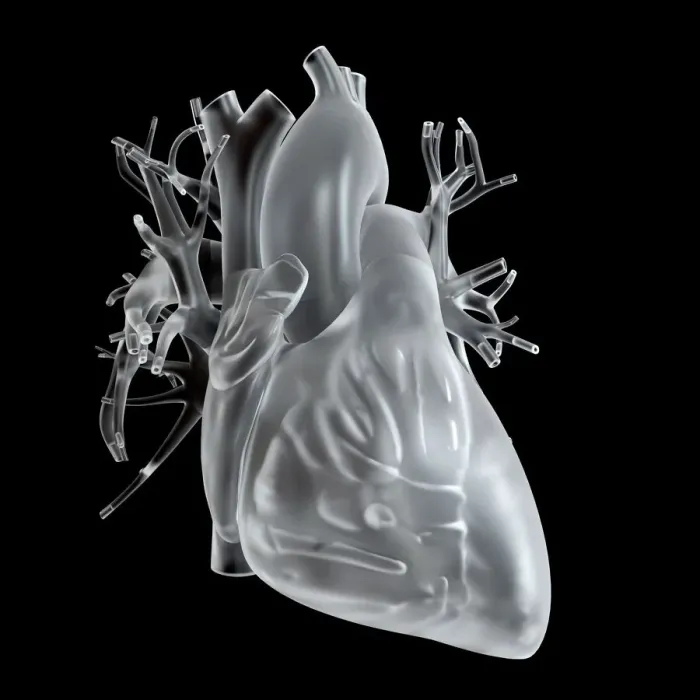 Framed Print : Illustration of glass heart Framed Print : Illustration of glass heart