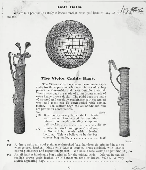 Framed Print : Illustration of Golfing Equipment