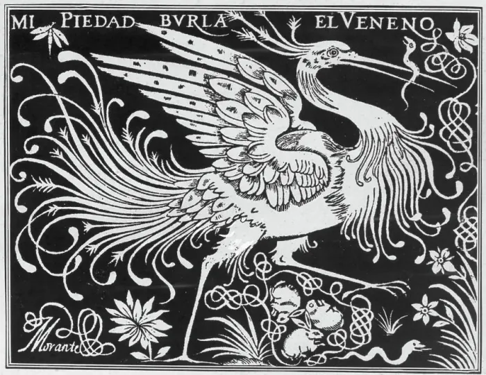 Framed Print : Illustration Of Heron Bird Framed Print : Illustration Of Heron Bird