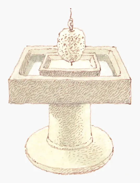 Framed Print : Illustration of Italian seismometer invented in 1751 Framed Print : Illustration of Italian seismometer invented in 1751
