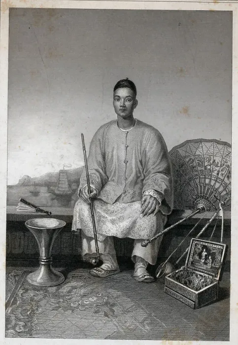 Framed Print : Illustration Of Kan-Yao