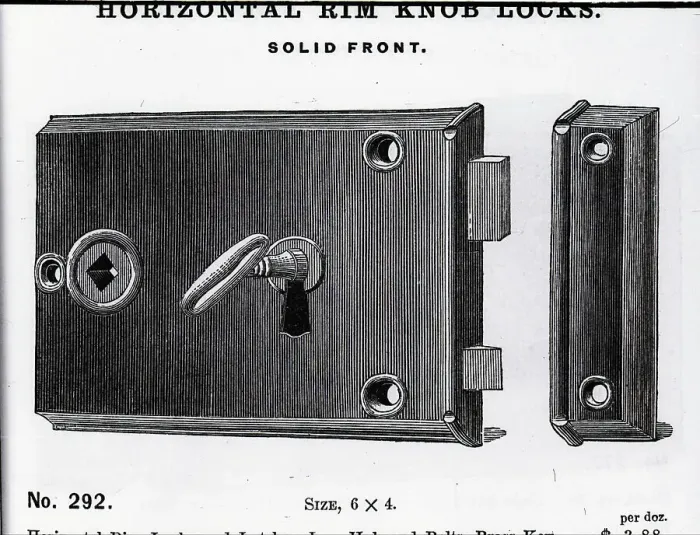Framed Print : Illustration Of Key In Lock Framed Print : Illustration Of Key In Lock