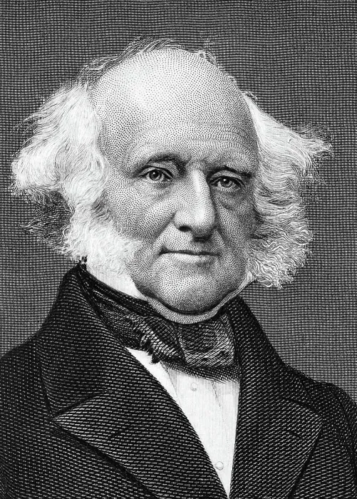 Framed Print : Illustration of Martin Van Buren Framed Print : Illustration of Martin Van Buren