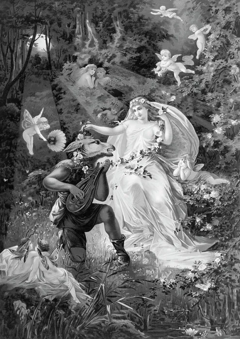 Framed Print : Illustration From A Midsummer Night'S D Framed Print : Illustration From A Midsummer Night'S D