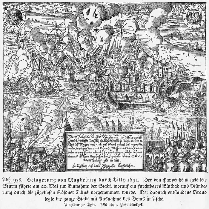 Framed Print : Illustration of Military Siege Framed Print : Illustration of Military Siege