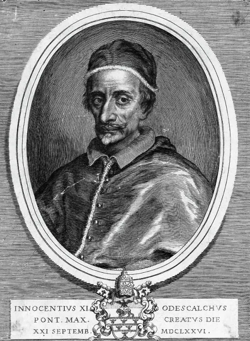 Framed Print : Illustration of Pope Innocent XI