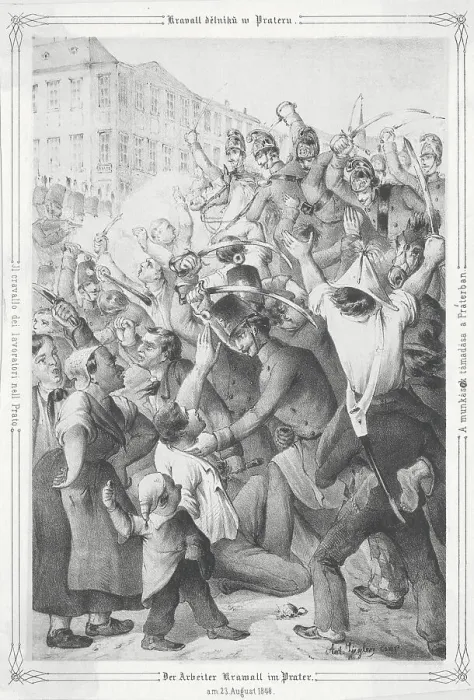 Framed Print : Illustration of Rebellion in Germany Framed Print : Illustration of Rebellion in Germany