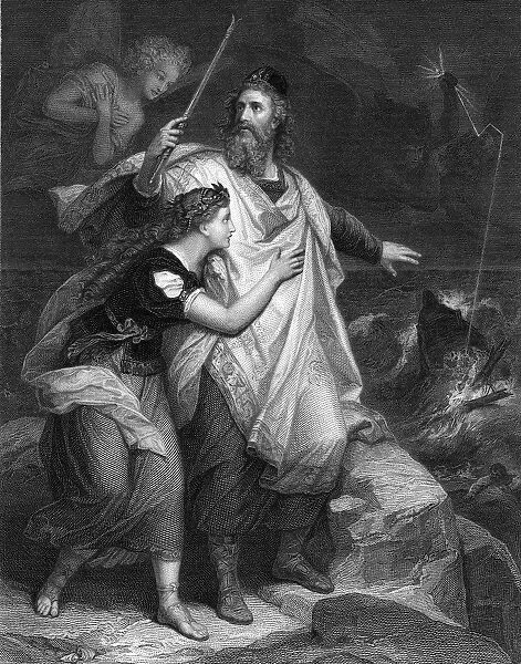 Illustration From Shakespeares Tempest
