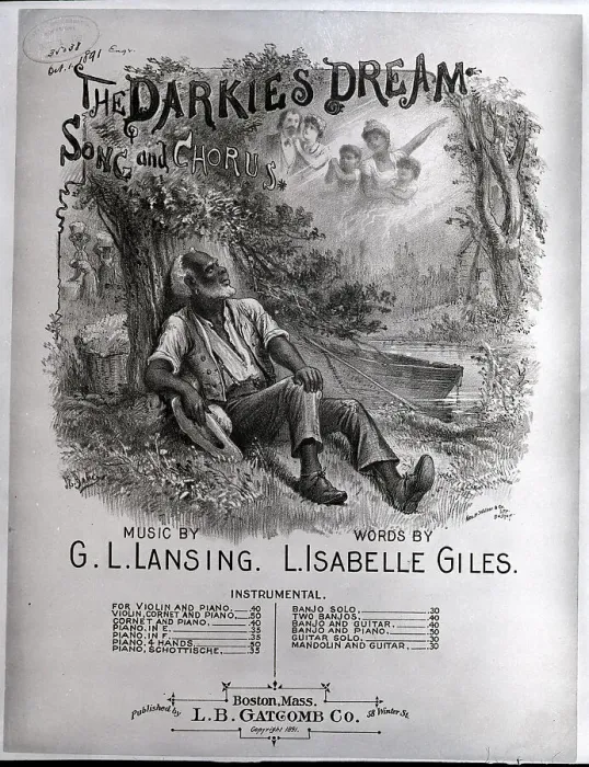 Framed Print : Illustration From Sheet Music Cover Framed Print : Illustration From Sheet Music Cover