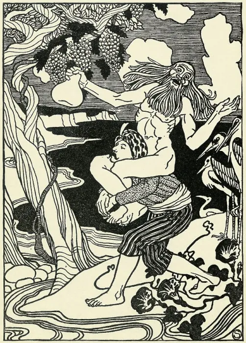 Framed Print : Illustration of Sinbad the Sailor from Arabian Nights Framed Print : Illustration of Sinbad the Sailor from Arabian Nights