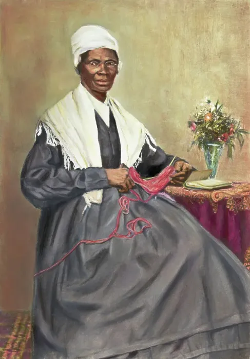 Framed Print : Illustration of Sojourner Truth after a Photograph Framed Print : Illustration of Sojourner Truth after a Photograph