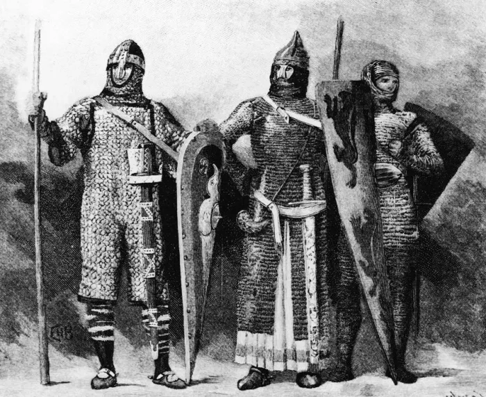 Framed Print : Illustration Of Soldiers In Armor Framed Print : Illustration Of Soldiers In Armor