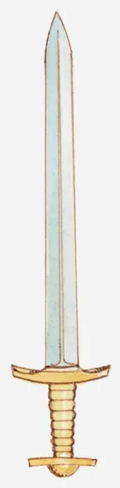 Framed Print : Illustration of a sword Framed Print : Illustration of a sword