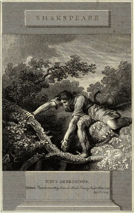 Framed Print : Illustration from Titus Adronicus by Shakespeare Framed Print : Illustration from Titus Adronicus by Shakespeare