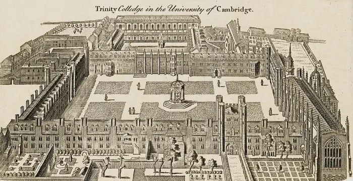 Framed Print : Illustration of Trinity College Framed Print : Illustration of Trinity College