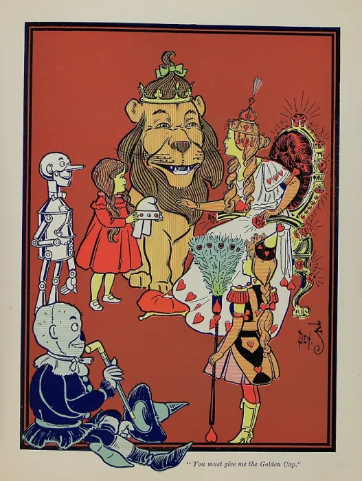 Framed Print : Illustration From The Wizard Of Oz