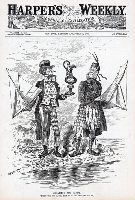 Framed Print : Illustraton On Harper'S Weekly Cover Framed Print : Illustraton On Harper'S Weekly Cover