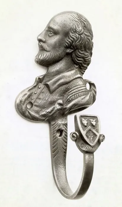 Framed Print : Image Of William Shakespeare on Handle Framed Print : Image Of William Shakespeare on Handle