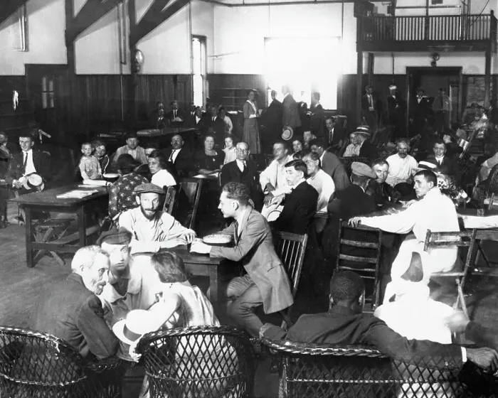 Framed Print : Immigrants at Ellis Island Framed Print : Immigrants at Ellis Island