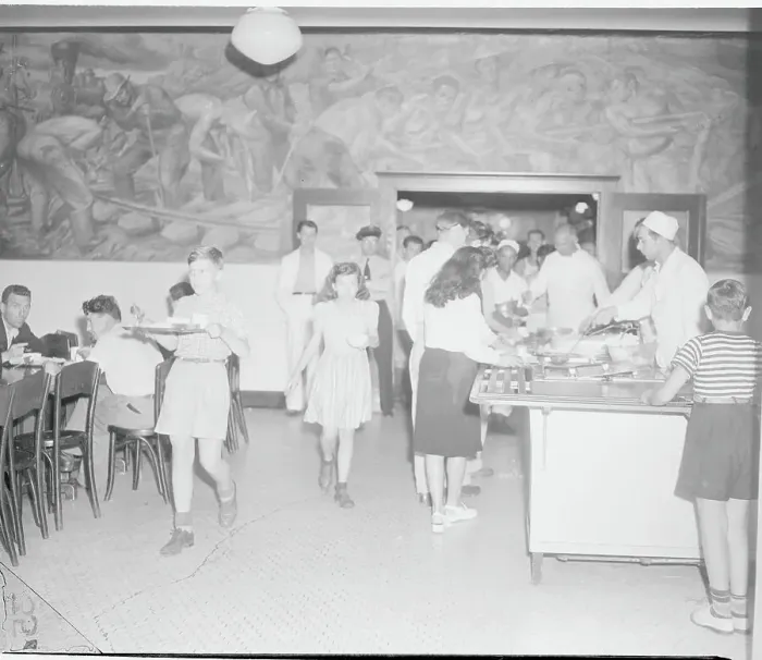 Framed Print : Immigrants at Ellis Island During Mealtime Framed Print : Immigrants at Ellis Island During Mealtime