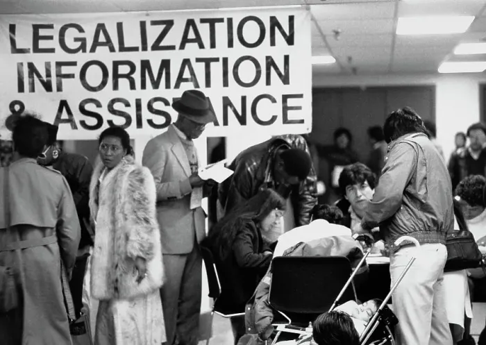 Framed Print : Immigration Office Framed Print : Immigration Office
