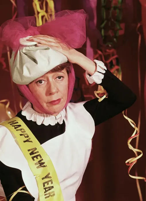 : Imogene Coca Acting Hungover from New Years Party : Imogene Coca Acting Hungover from New Years Party