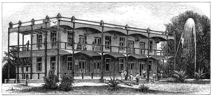 Framed Print : Imperial administrative building in Cameroon Framed Print : Imperial administrative building in Cameroon
