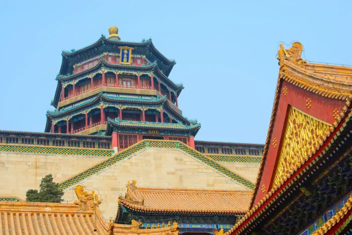 Framed Print : Imperial Summer Palace in Beijing, China Framed Print : Imperial Summer Palace in Beijing, China
