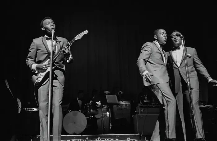 Framed Print : The Impressions Play The Apollo Framed Print : The Impressions Play The Apollo