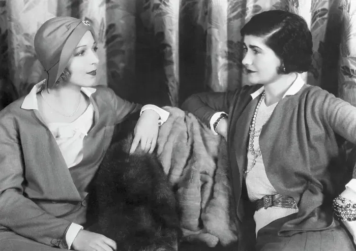 Framed Print : Ina Claire and Coco Chanel Framed Print : Ina Claire and Coco Chanel
