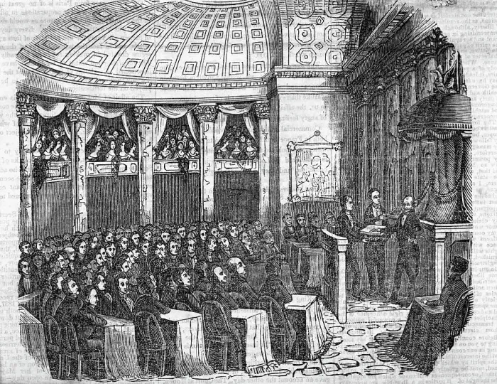 Framed Print : Inauguration Of Martin Van Buren Framed Print : Inauguration Of Martin Van Buren